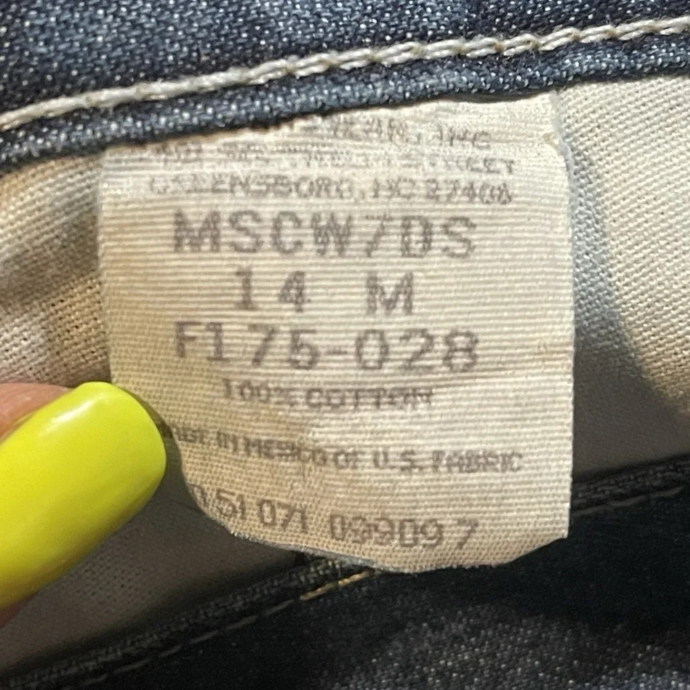 Wrangler Capri‎ Jeans Women's Size 14 F-46